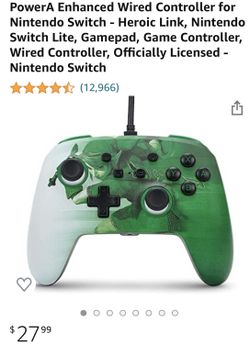 Wired Controller for Nintendo Switch 