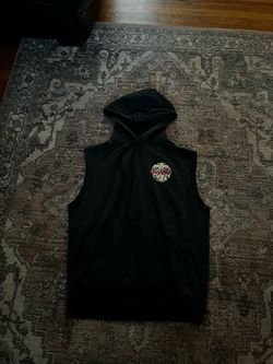 Large sleeveless All Saints hoodie