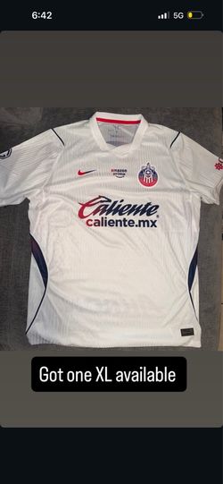 Chivas white jersey