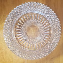 Fostoria Crystal Salad Plates (4)