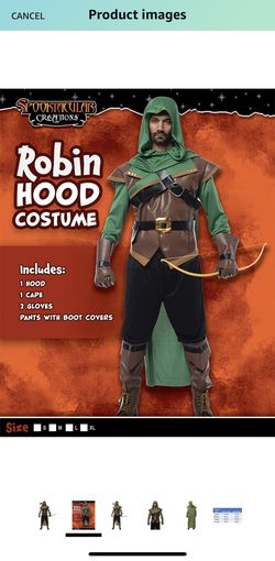 Robin Hood Adult Costume