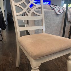 Ivory Cream dining chairs (all 4 for $100 total)