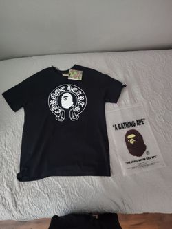 Chrome heart's bape shirt new