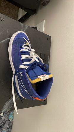 Nike Blazer Mid Blue Suede Sneaker