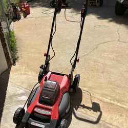 Craftsman Mower- No Batteries Or Charger 