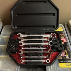 ACE Gear Wrench 7pc Ratchet Wrench Set