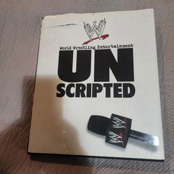 You Were Wrestling Entertainment On Strip Hardcover Book By Ken L E I K E R Excellent Condition