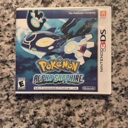 Pokémon Alpha Sapphire (Nintendo 3DS, Used, Original Game and Packaging)