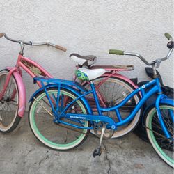 2 Beach Cruise Bikes