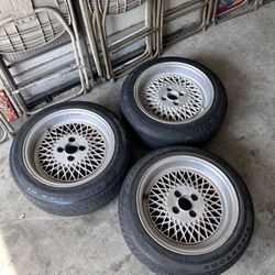 3 Rines  Enkie R15  4x100
