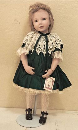 Kais Inc Porcelain Doll "Loni" Collectible By Paula Mena Kuhn