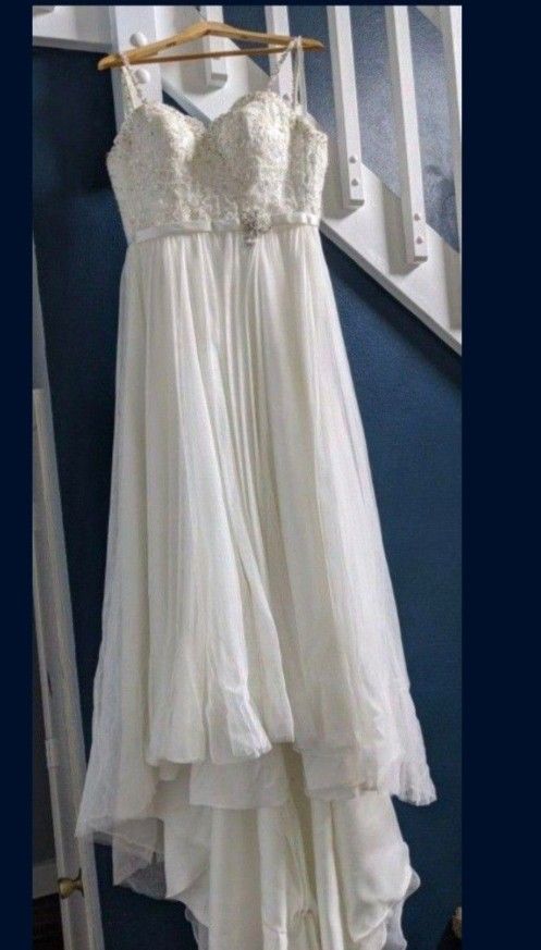 $300..Madeline Gardner Wedding gown- Used Once