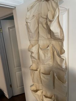 12 Pocket Over The Door Shoe Rack Organizer
