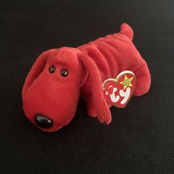 Ty Beanie Baby Rover The Red Dog 1996 Collectable With Tag
