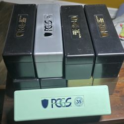 PCGS graded coin storage