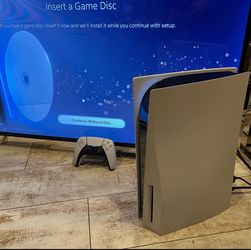 Ps5 Disc Version 1TB With Controller