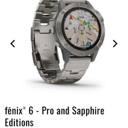 Garmin fenix 6 Titanium Sapphire 51mm