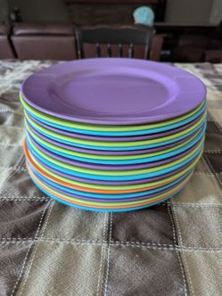 Target 11" melamine plates - set of $20