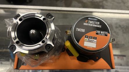 4” Aluminum Super Tweeters.. Brand New
