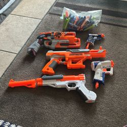 Nerf Guns + Bullets