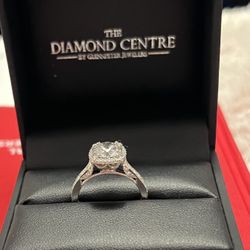 Tacori Diamond Engagement Ring Set In Platinum 2.24 CTW