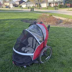 Schwinn Bike  Trailer And Stroller