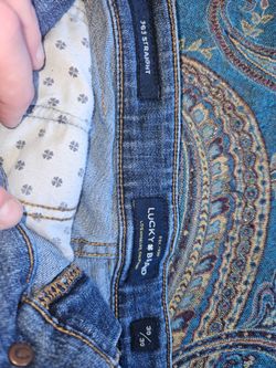 Mens 363 STRAIGHT size 30/30 Lucky Brand Jeans