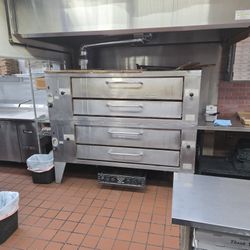 Pizza Oven Bakers Pride Double Deck 