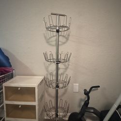 4-Tier Metal Shoe Rack – Space Saving 