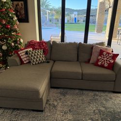 Living Spaces Sofa Set