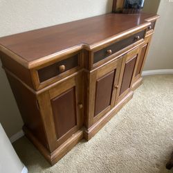 Wood Console Table 