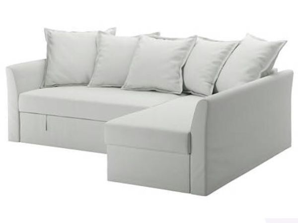 Sectional Sleeper Sofa With Storage In Light Gray Cream 325 For Chicago Il Offerup