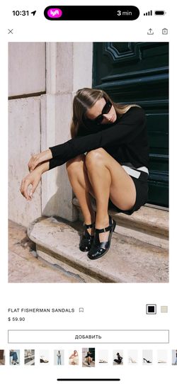 NEW sandals ZARA