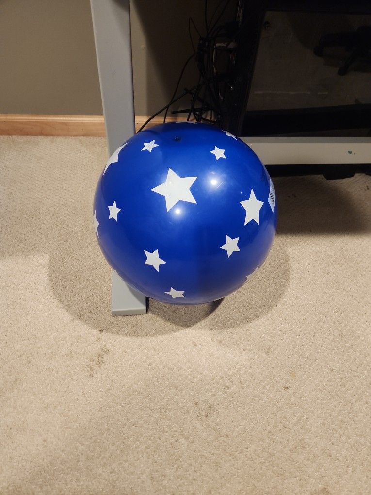 Blue star ball