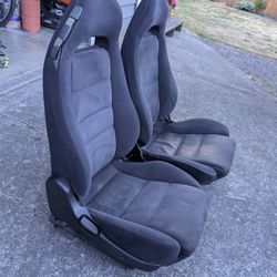 Rx7 FD R1 Suede Seats + FC Rails