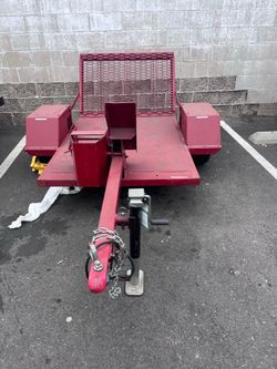 Trencher trailer