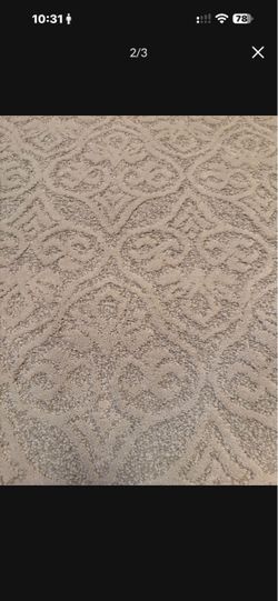 High quality patterned carpet NEW