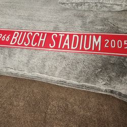 ST LOUIS CARDINALS STEEL SIGN $20 PICK UP ONLY