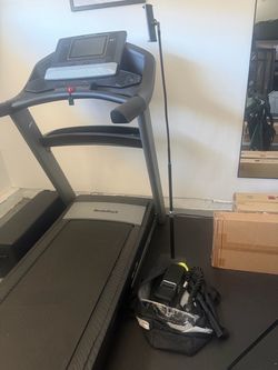 Gym equipment - Treadmill, Pull up bar, and accessories
