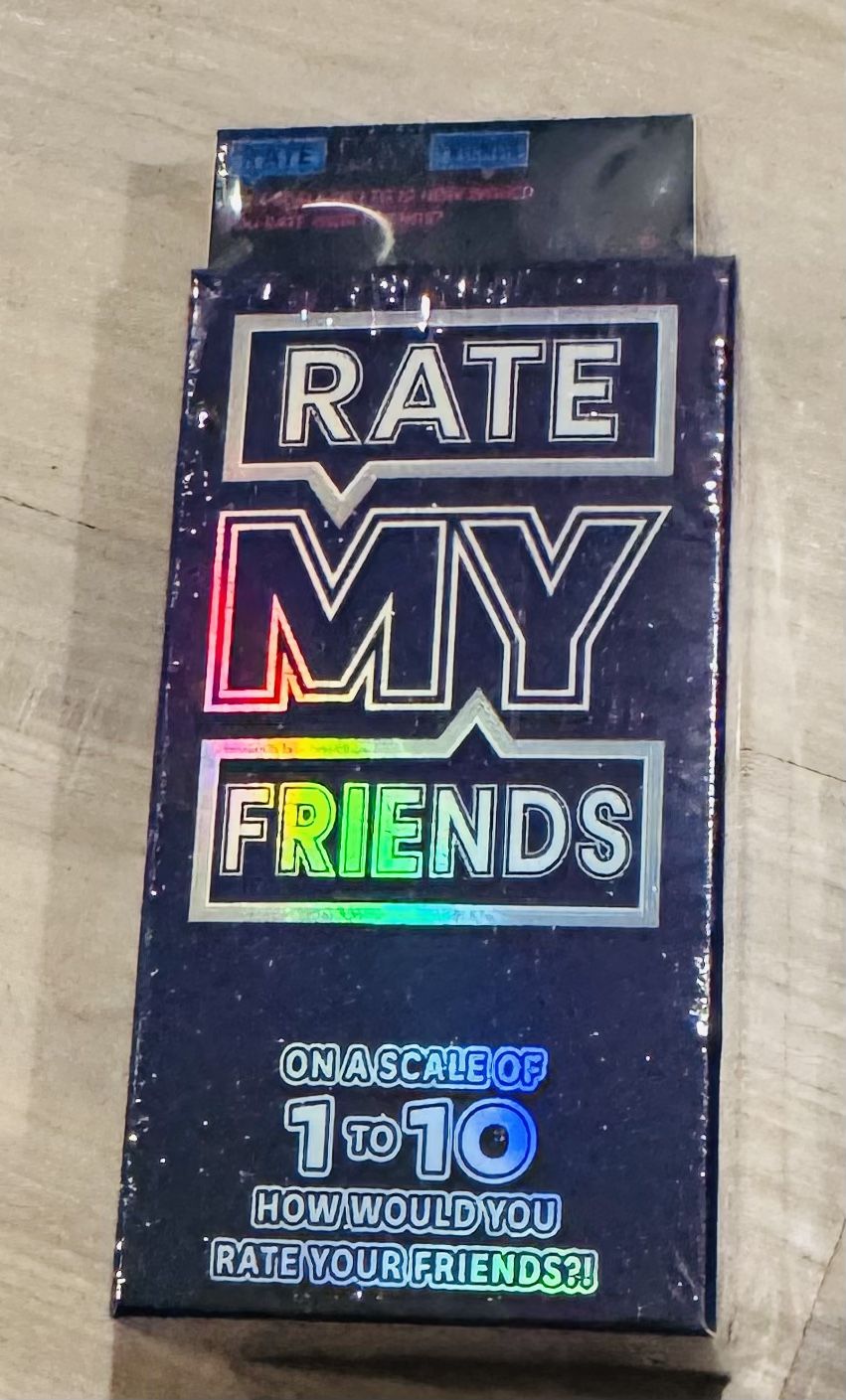 Party Game + After Dark Expansion Set - On a Scale of 1 to 10, How Would You Rate Your Friends?