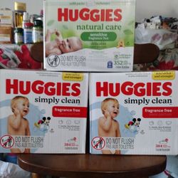 Tres Cajas De Wipes Por Solo $24