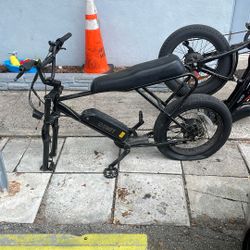 Zip E-bike Frame It Works But Need New Tires And Lights 