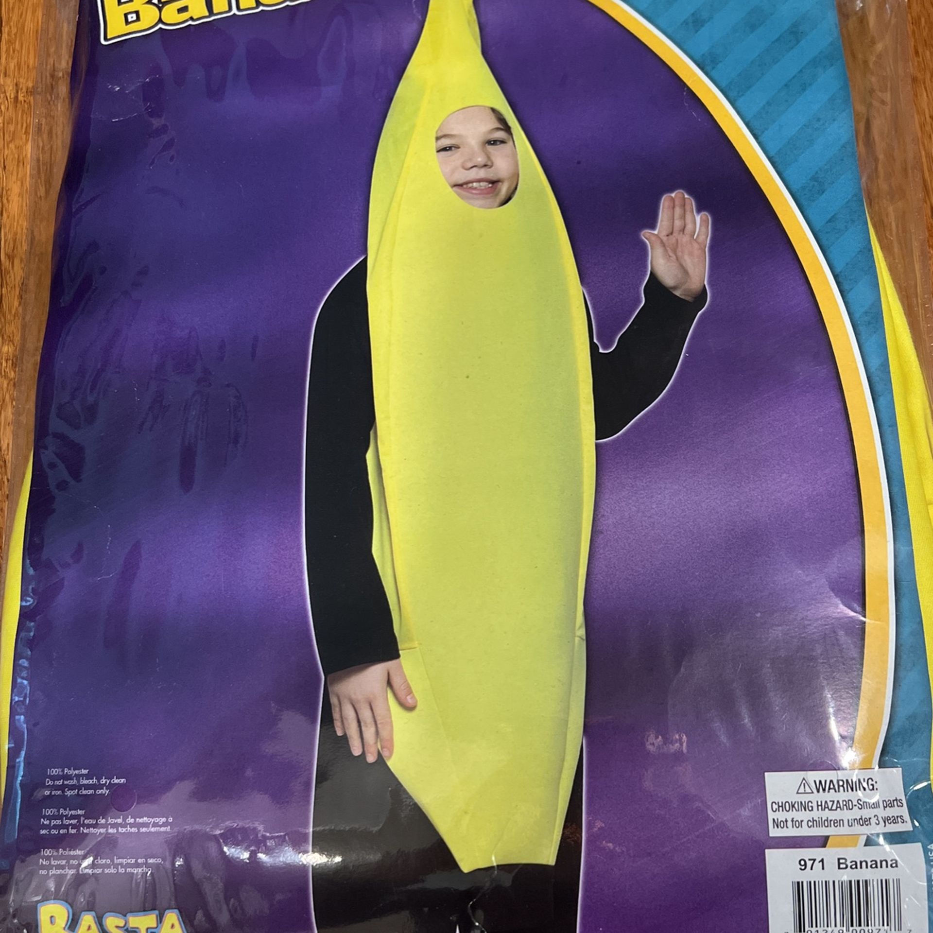 Child’s Banana Halloween Costume