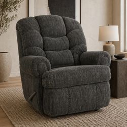 Stallion Lane Comfort Big Man's Recliner (500 lbs.) Graphite