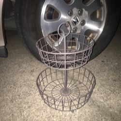 Lnew Two Tier Fruit Basket Only  $10 Firm