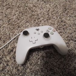The controller has a wire