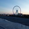 Sunset.