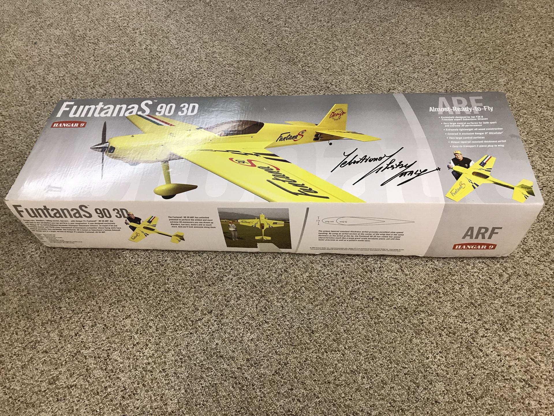 Hangar 9 FUNTANA S90 arf. Brand new