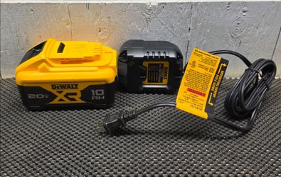 DEWALT battery and charger