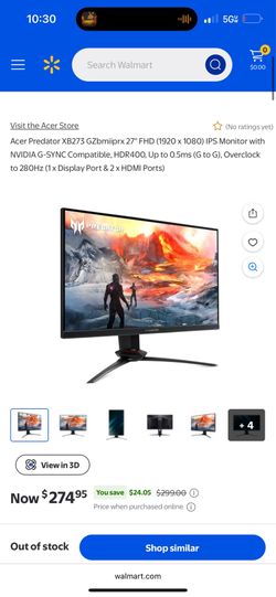 27in predator monitor